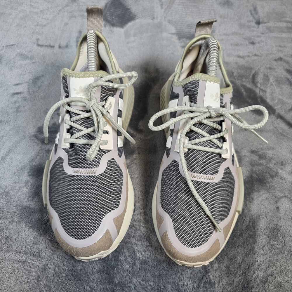 Adidas NMD_R1 Mens Boost “Brown Beige Cream” Casual Shoe Sneakers GX7606 - Picture 3 of 10